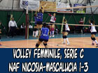 Volley femminile, Serie C, NAF Nicosia-Alus Mascalucia 1-3