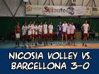 Nicosia Volley-Barcellona 3-0