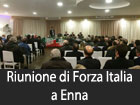 Enna, riunione dei vertici di Forza Italia