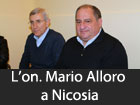 L’on. Mario Alloro a Nicosia