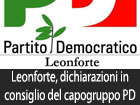 Leonforte, dichiarazione del capogruppo Grillo al consiglio comunale