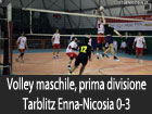 Volley maschile, Tarblitz Enna-Città di Nicosia 0-3