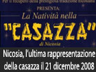 Il 21 dicembre 2008 l’ultima rappresentazione della Casazza di Nicosia