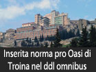 Inserita norma sull’Oasi di Troina nel ‘’DDL Omnibus’’