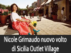 Nicole Grimaudo è il nuovo volto di Sicilia Outlet Village