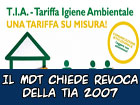 Nicosia, il MDT chiede la revoca degli avvisi di pagamento TIA 2007