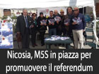 Il Meet Up Nicosia 5 Stelle in piazza per promuovere il referendum del 17 aprile