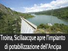 Troina, Siciliacque apre domani alla cittadinanza l’impianto di potabilizzazione della Diga Ancipa