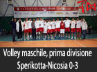 Volley maschile, Prima Divisione, Sperikotta-Città di Nicosia 0-3