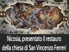 Nicosia, presentato il restauro della chiesa di San Vincenzo Ferreri