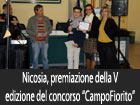 Nicosia, premiazione del V concorso di poesia <<CampoFiorito - Memorial Angelo M.>>