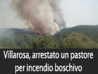 Villarosa, arrestato un pastore accusato di incendio boschivo