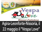 Agira-Leonforte-Nissoria, il 22 maggio prenderà il via il ‘’Vespa Love’’