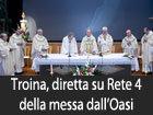 Domenica 24 aprile dalla Chiesa Cristo Nostro Socio dell’Oasi di Troina la Santa Messa in diretta su Rete 4