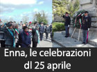 Enna, le celebrazioni del 25 aprile