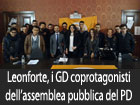 Leonforte, i Giovani Democratici coprotagonisti dell’assemblea cittadina organizzata dal PD