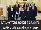 Enna, cerimonia in onore di S.Caterina da Siena Patrona delle Crocerossine