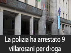 Villarosa, la polizia ha arrestato nove uomini per spaccio di droga