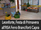 Leonforte, Festa di Primavera all’R.S.A. Ferro Branciforti Capra