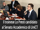 Il troinese Luca Lo Presti candidato al Senato Accademico dell’Università degli Studi di Catania