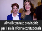 Referendum costituzionale, On. Maria Greco ‘’Al via il comitato provinciale a favore del Sì’’