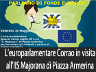 Piazza Armerina, l’eurodeputato Ignazio Corrao in visita all’IIS Ettore Majorana