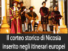 Il corteo storico di Nicosia inserito negli itinerari europei