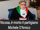 Nicosia, è deceduto il partigiano Michele D’Amico