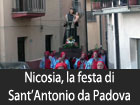 Nicosia, la festa di Sant’Antonio da Padova nel quartiere di Santa Maria Maggiore