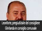 Leonforte, pregiudiziale del consigliere Ghirlanda allo scorso consiglio comunale