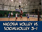 Volley, Nicosia Volley-Socialvolley 3-1