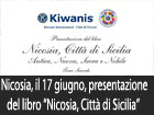 Nicosia, il 17 giugno presentazione del libro ‘’Nicosia, Città di Sicilia’’