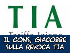 Il Cons. Giacobbe sulla revoca delle tariffe TIA