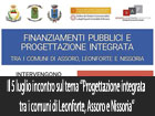 Il 5 luglio incontro pubblico sul tema ‘’Progettazione integrata tra i comuni di Leonforte, Assoro e Nissoria’'