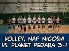 Volley, NAF Nicosia-Planet Strano Light Pedara 3-1