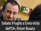 Sabato a Enna il capogruppo PD alla Camera On. Ettore Rosato