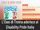 L’Oasi Maria SS. di Troina aderisce al Disability Pride Italia