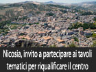 Nicosia, l’amministrazione comunale invita i cittadini a partecipare ai tavoli tematici del piano strategico per la riqualificazione del centro storico