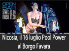 Nicosia, il 16 luglio Il Pool Power a Borgo Favara