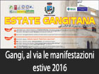 Gangi, al via le manifestazioni estive 2016