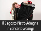 Gangi, il 5 agosto il fisarmonicista Pietro Adragna in concerto