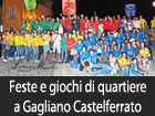 Feste e giochi di quartiere e Gagliano Castelferrato