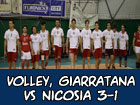 Pallavolo, Giarratana-Nicosia 3-1