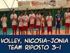 Volley, Nicosia-Jonia Team Riposto 3-1