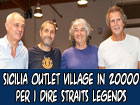 Sicilia Outlet Village, oltre 20.000 visitatori per lo storico concerto dei Dire Straits Legends