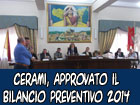 Cerami, approvato il Bilancio di Previsione 2014