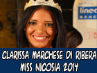 Clarissa Marchese è Miss Nicosia 2014