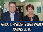 Agira, il presidente del consiglio comunale Luigi Manno aderisce al PD