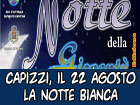 Capizzi, la notte bianca