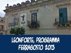 Leonforte, ferragosto 2013